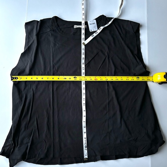 🌸NWT Free People We The Free Naomi Tee. Washed Black. Size: Large - Picture 7 of 8